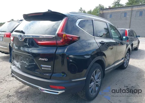 2020 Honda Cr-V Hybrid Touring from USA, damaged, VIN 7FART6H96LE023782